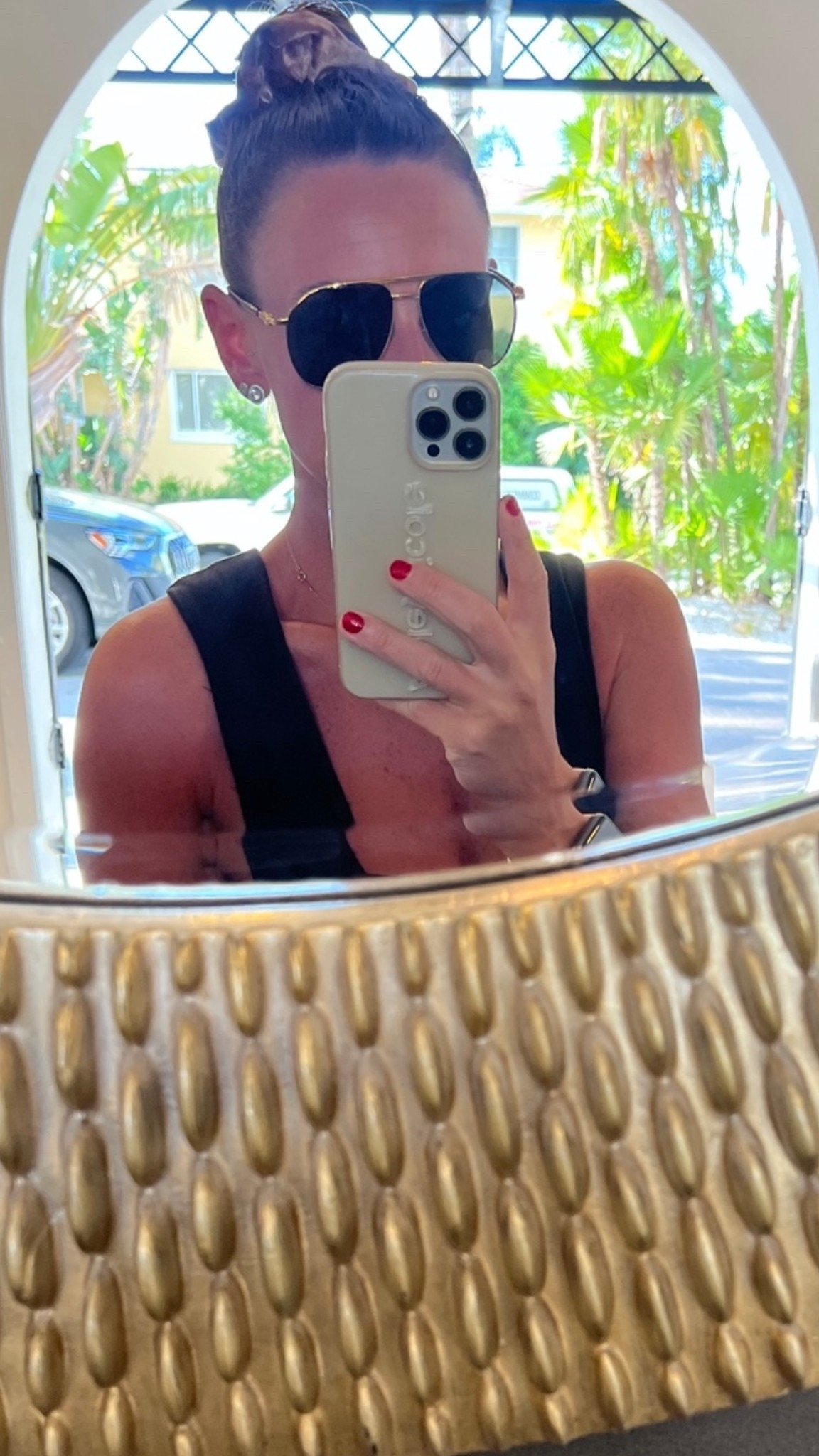 Obsessed with these sunnies! They are so comfortable. Also, so into these big scrunchies! The velvet ones hold my hair the best! 

#LTKHoliday #LTKGiftGuide #LTKStyleTip