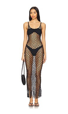 superdown Mika Maxi Dress in Black from Revolve.com | Revolve Clothing (Global)