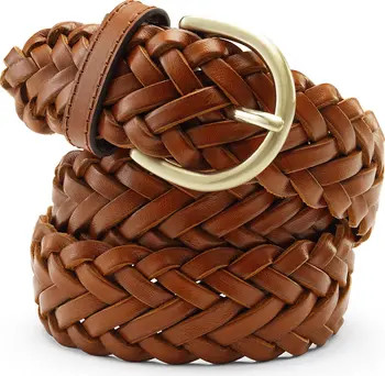 Leather Braided Belt | Nordstrom