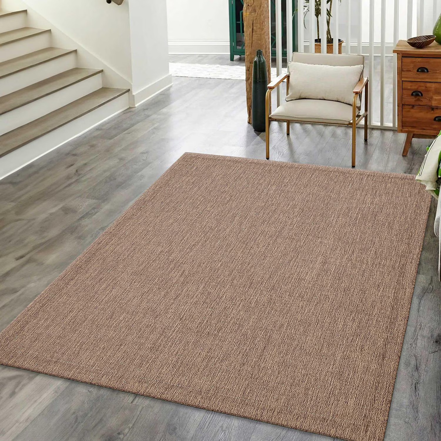 ECARPET Modern Area Rug for Living Room, Dining Room and Bedroom Jute Collection | Walmart (CA)