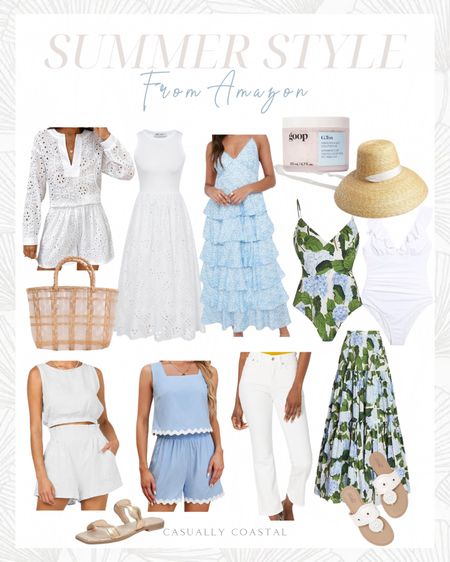 Summer Style from Amazon 

Amazon dress, summer dress, summer outfit, Amazon matching set, Amazon linen set, eyelet dress, white dresses, Amazon summer bag, Amazon summer hat, straw hat, Amazon swimsuit, Amazon sandals, one piece swimsuit, white swimsuit, tank a-line midi dress, Madewell mid rise jeans, Amazon white denim, Amazon white jeans, summer jeans, square neck cropped tank top short set, floral embroidery long sleeve blouse set, one piece swimsuit with beach cover up, skirt beach cover up, ruffled one piece swimsuit, ruffle tiered v neck maxi dress, Amazon maxi dress, rattan transparent handbag, sunshade straw hat with chin strap, Amazon straw hat, goop beauty scalp scrub shampoo, flip flop sandals, dolce vita sandals, Amazon two piece set, wedding guest dresses, Amazon resort wear, travel outfits, linen sets, 

#LTKFindsUnder100 #LTKTravel #LTKFindsUnder50