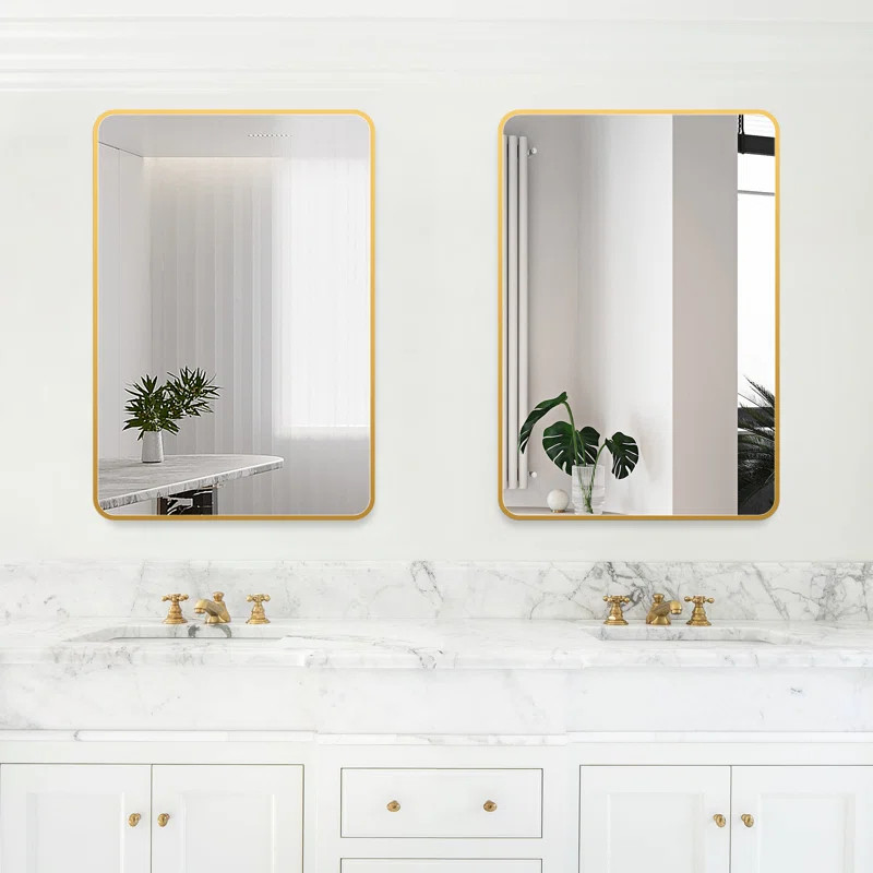 Metal Rectangle Mirror | Wayfair North America