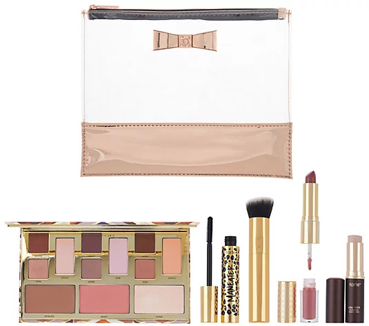 tarte tartelette 5-Piece Makeup Bag Must-Haves | QVC