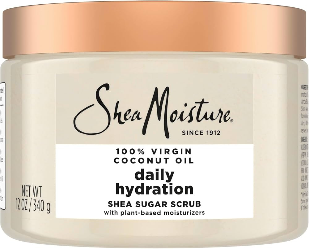 SheaMoisture Shea Sugar Body Scrub For Nourish And Replenish Skin Virgin Coconut Oil Daily Hydrat... | Amazon (US)