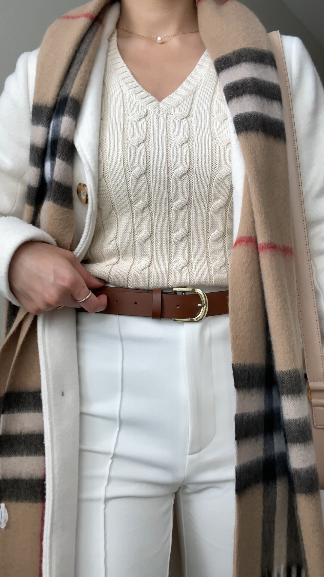 Ralph Lauren, V-neck cableknit sweater is not linkable. I did give some similar options.

#LTKunder100 #LTKstyletip #LTKSeasonal