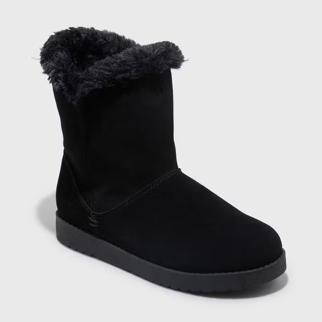 Women's Cat Mid Shearling Style Boots - Universal Thread™ | Target