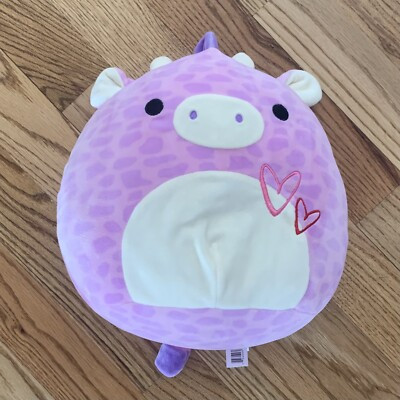 RARE Jazzy the Purple Giraffe Squishmallow Valentine’s Day Squad 11” Red/Pink 18 | eBay | eBay US