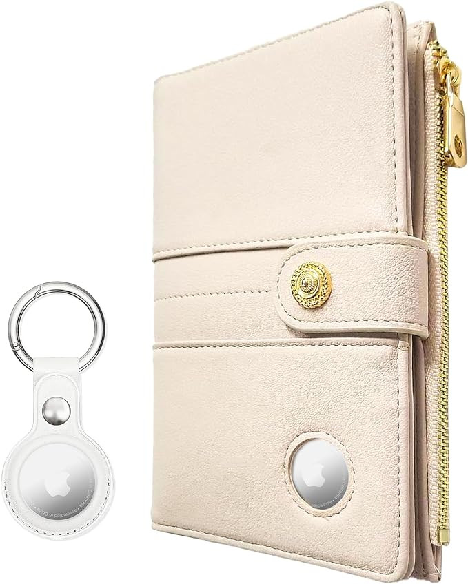 elzama Passport Holder with Airtag Slot for Travel Women, RFID Passport Wallet with Airtag Holder... | Amazon (US)