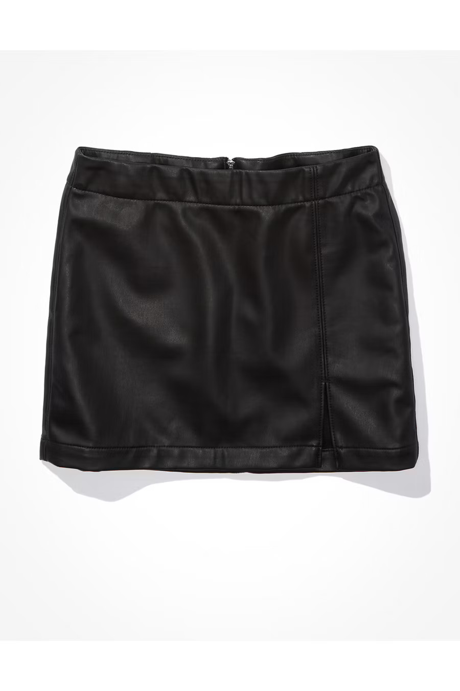 AE High-Rise Vegan Leather Mini Skirt | Aerie