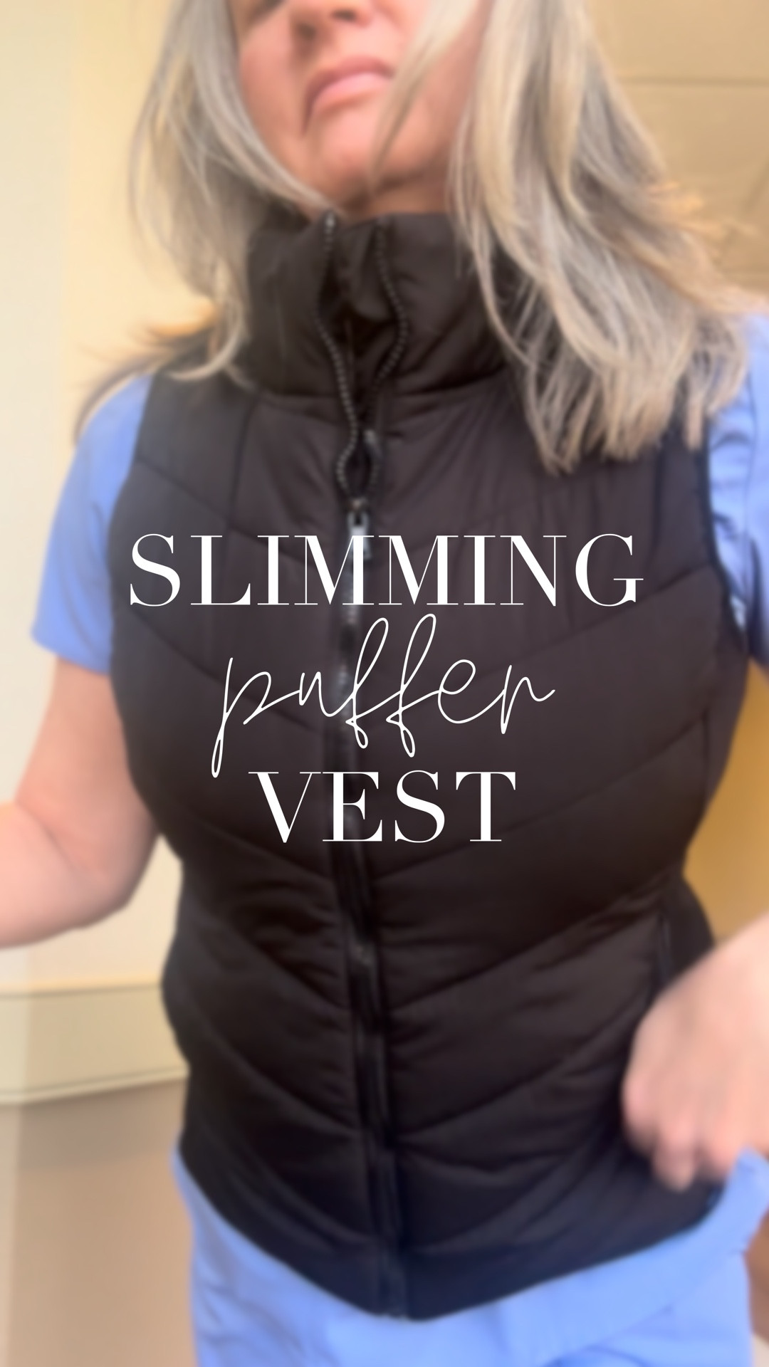💕The softest puffer vest that doesn’t make you feel like a marshmallow! The side slimming side panel is stretchy and gives you shape. Love that it comes in 10 adorable colors and sizes S to XXL. I am 5’7” 150 lbs wearing size Medium. 

#LTKSeasonal #LTKOver40 #LTKSaleAlert