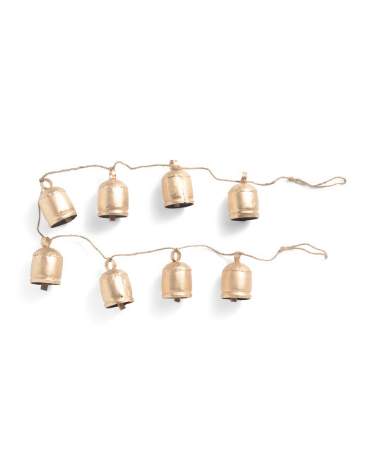 48in Iron Bells Garland | TJ Maxx