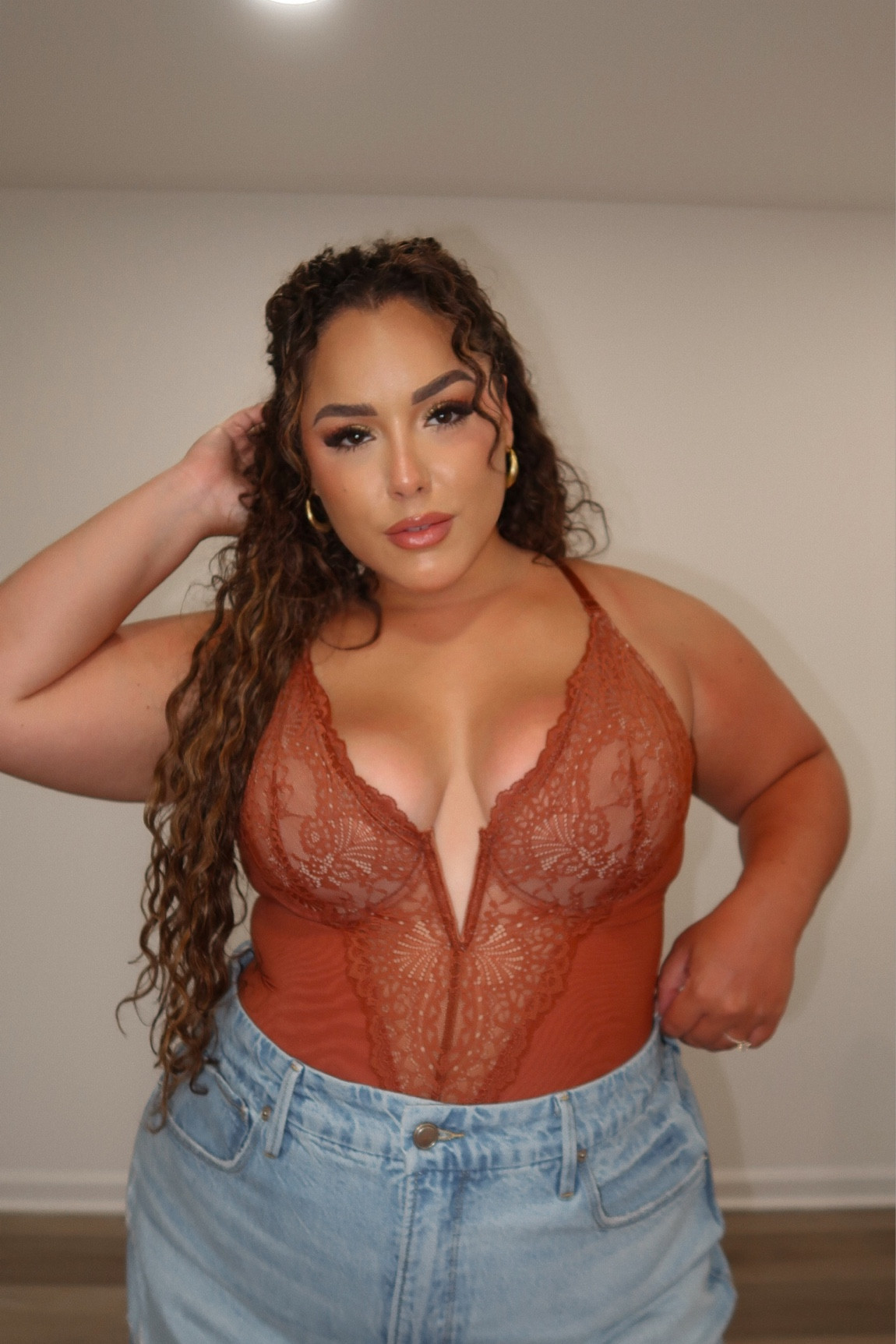 This Popilush body suit is stunning and so snatching! Perfect for a date night or girls night out 🩷

#LTKcurves