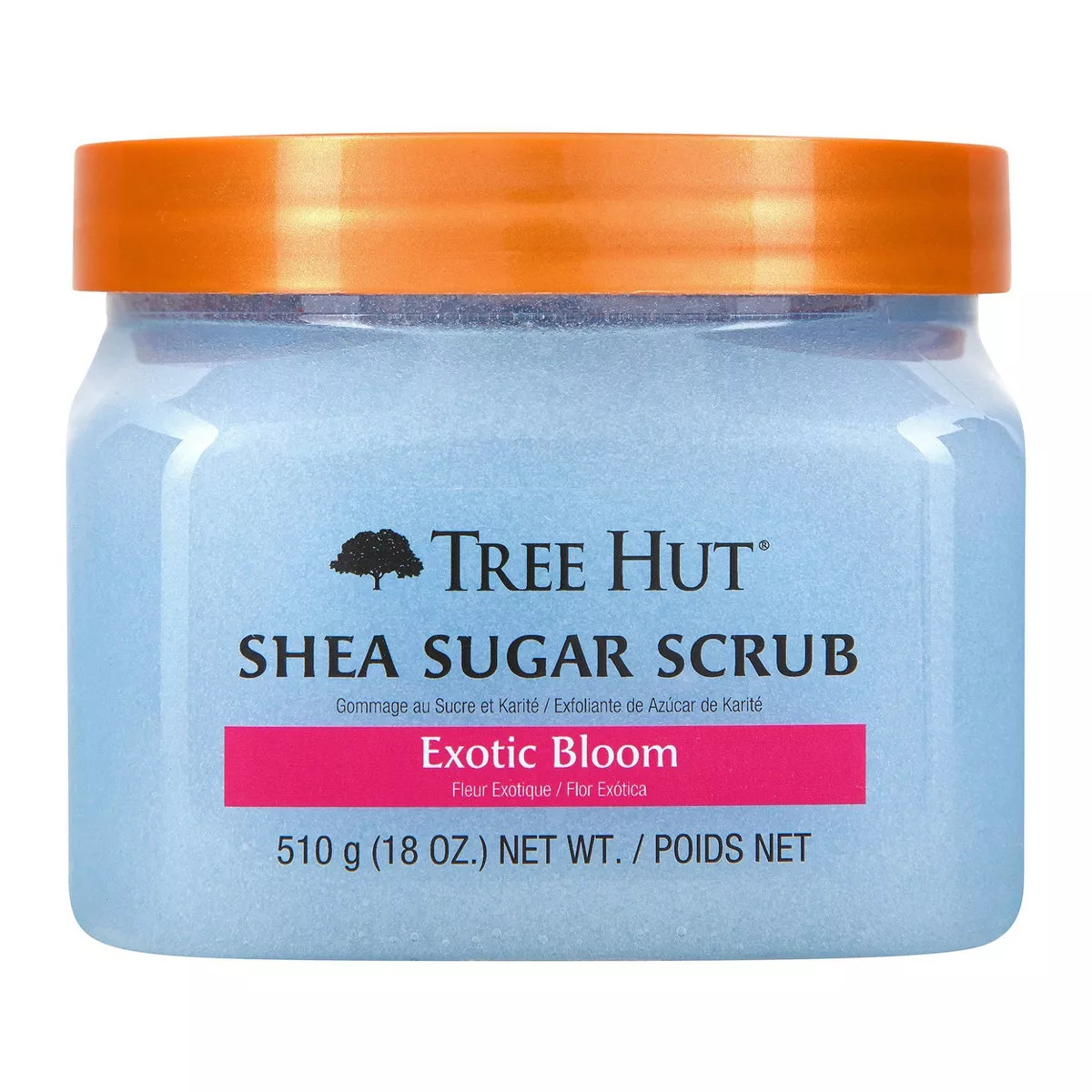 Tree Hut Exotic Bloom Shea Sugar Floral Body Scrub - 18oz | Target