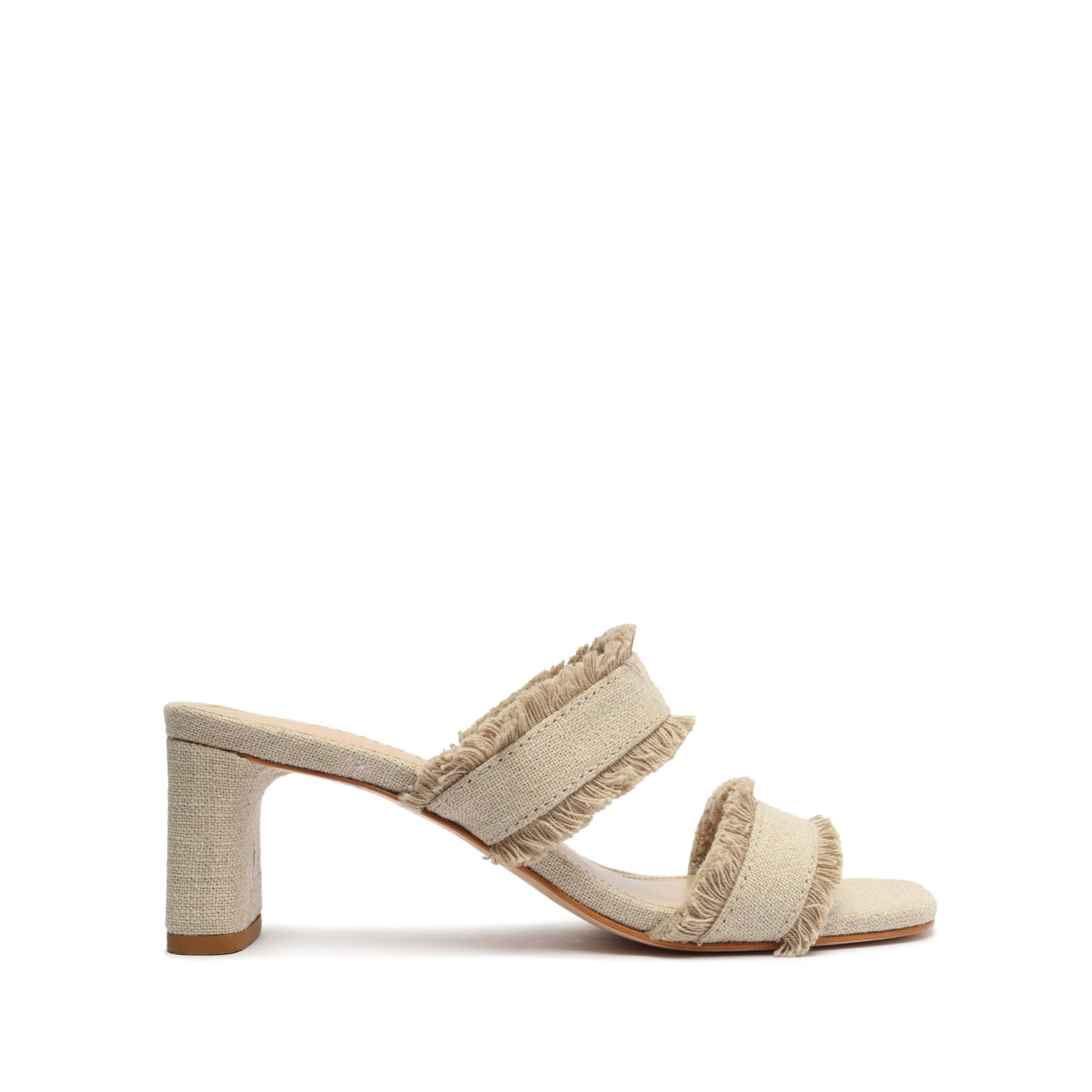 Amely Mid Block Fabric Sandal | Schutz Shoes (US)