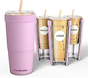 Frostbuddy | To Go Buddy - 30 oz Stainless Steel Vacuum Insulated Tumbler Cup - thermal cups for ... | Amazon (US)
