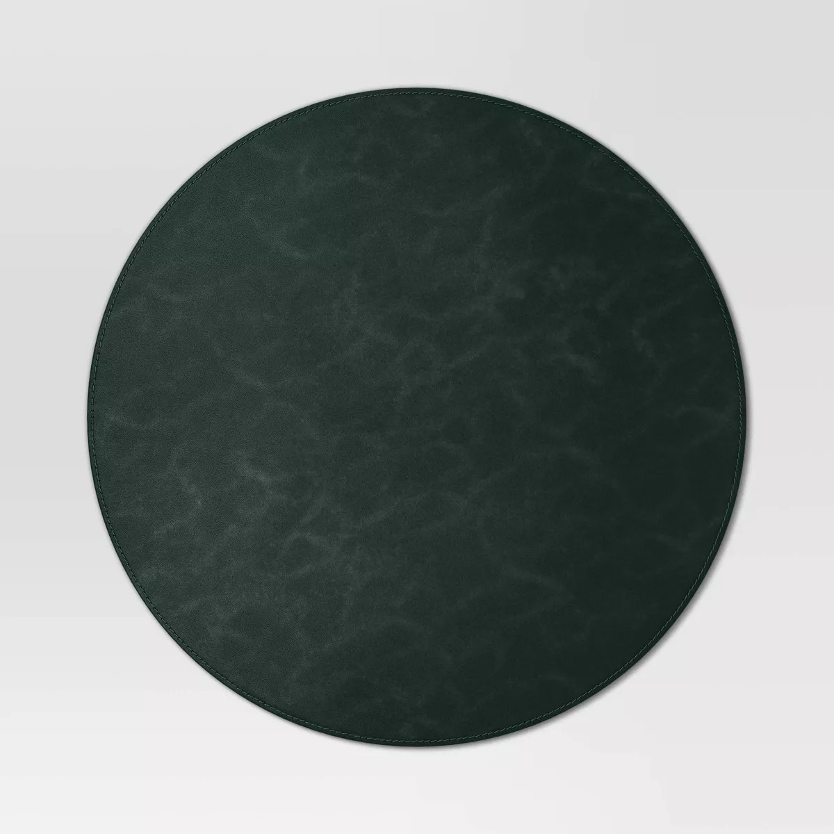 Faux Leather Charger Green - Threshold™ | Target