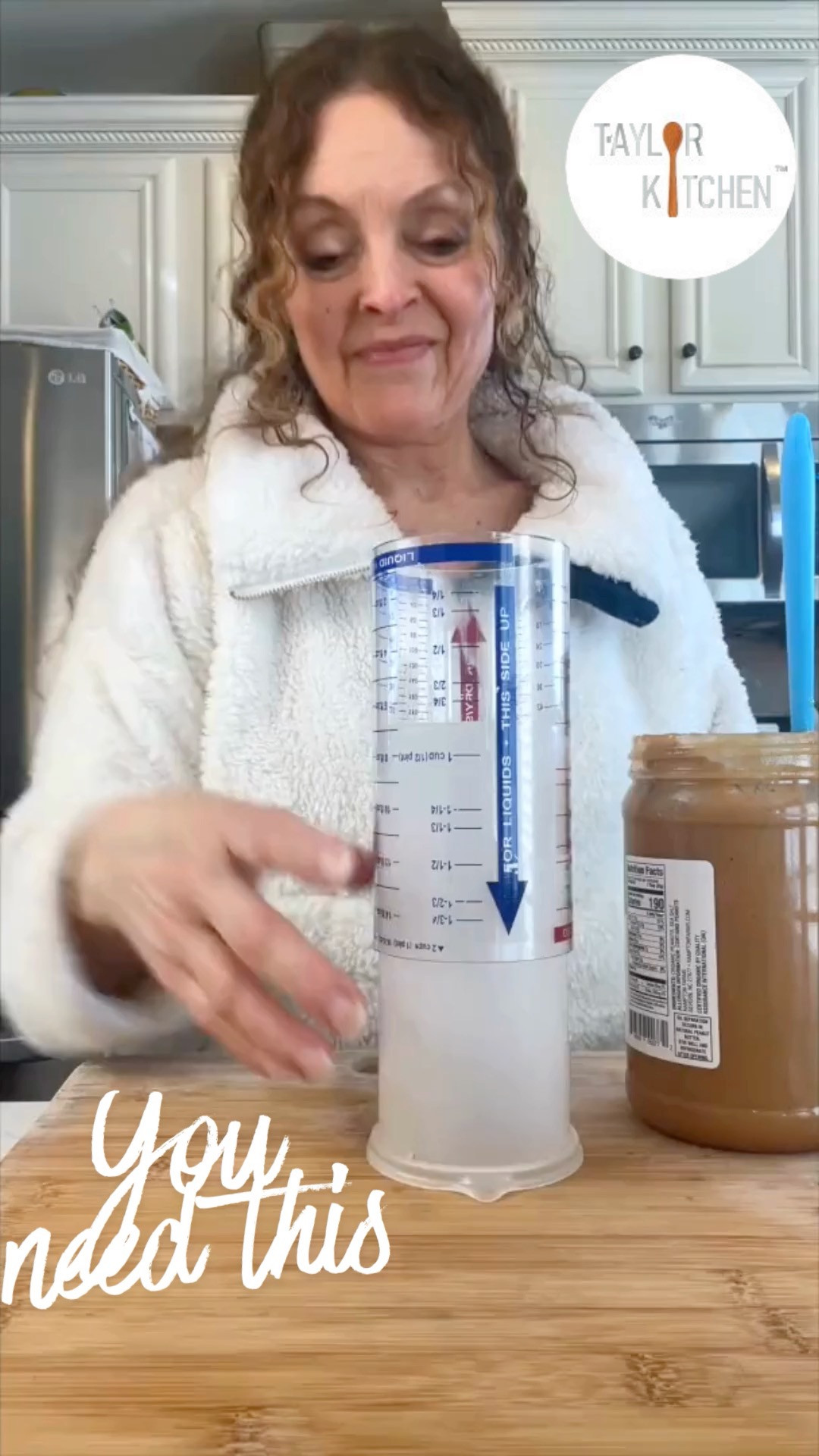 You'll wonder where this measuring cup has been all your life.  Makes getting sticky substances like honey🍯 & peanut butter out of the measuring cup a breeze.  Clean up is also super easy and these come with metric & US measurements for both liquid & solid.  You're welcome!

Find this & more helpful gadgets here on my LTK 🥰🥰 

 #LTKstorytime #LTKfoodie #LTKHome
