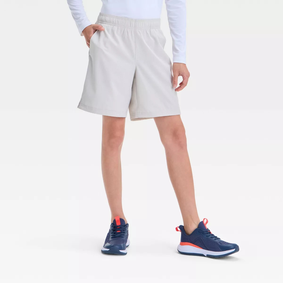 Boys' Textured Woven Shorts - All In Motion™ | Target