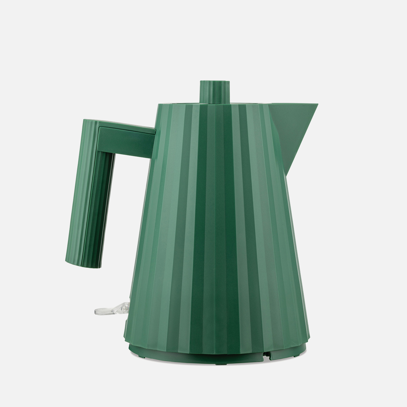 Alessi Electric Kettle - Plisse Green - 1.7L | Coggles | Coggles (Global)