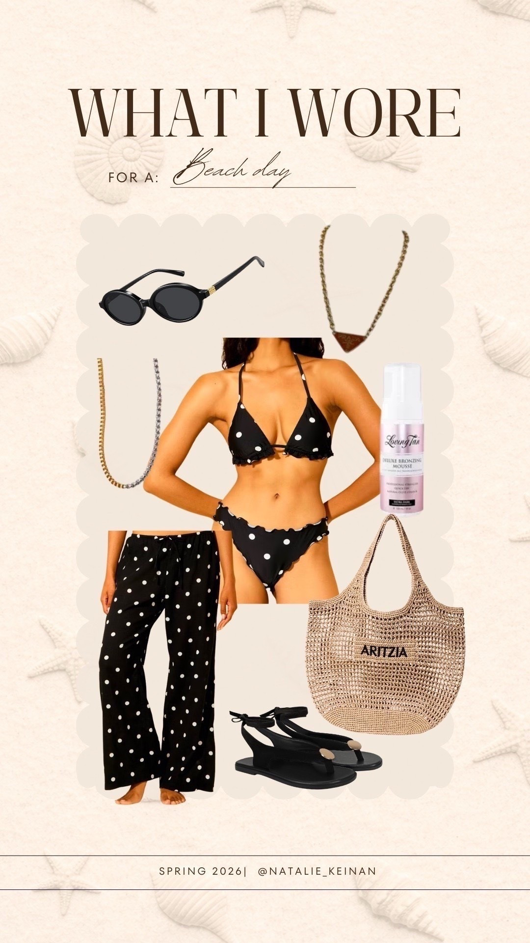 LOVE this polka dot bikini with matching polka dot pants from target!! Wearing size small in all 



#LTKSwim #LTKgrwm #LTKootd