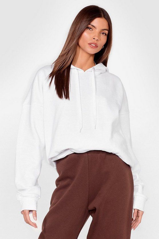 A Big Believer Oversized Pullover Hoodie | NastyGal (US & CA)