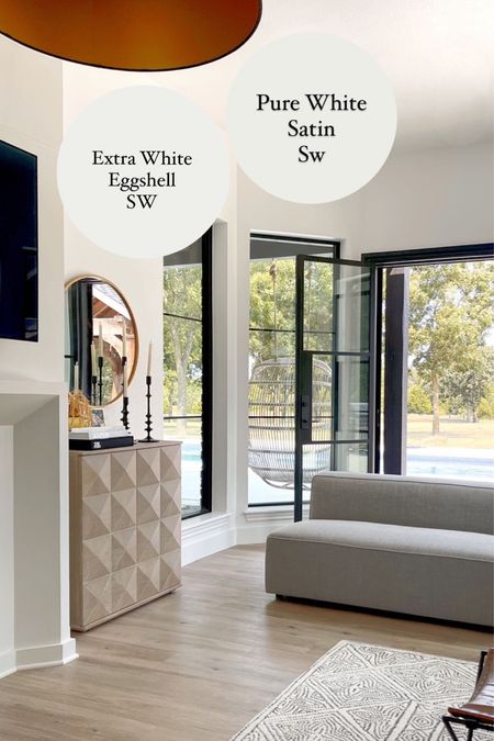 Shalia’s bedroom paint colors //trim extra white. Wall color pure white 

#LTKhome