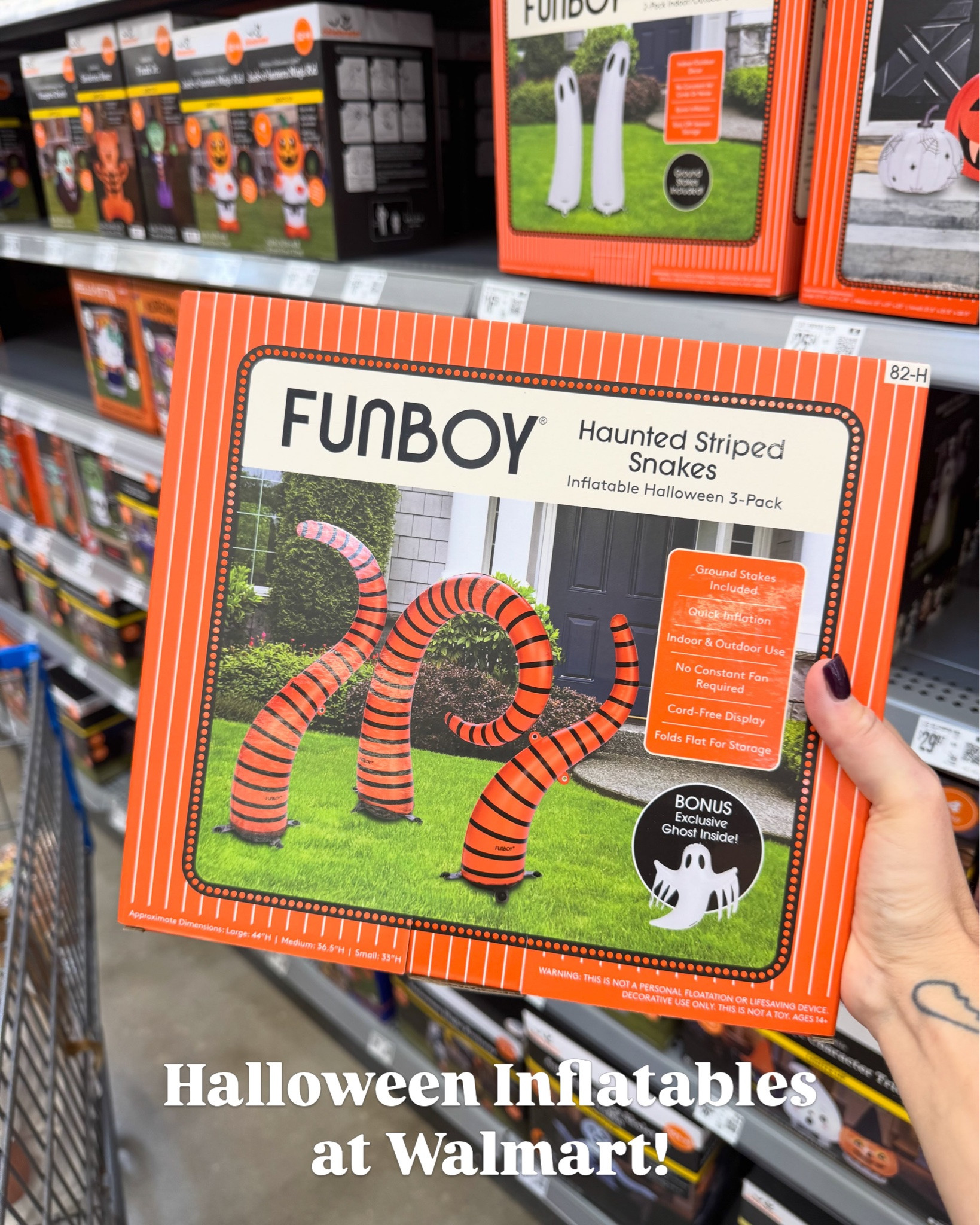 New @funboy Halloween inflatables at Walmart! Follow + comment “SHOP” for a link! (make sure you’re following to receive it) ✨ & if you love Holiday finds and gift ideas, follow along for more! 

#walmartfinds #walmart #shopltk