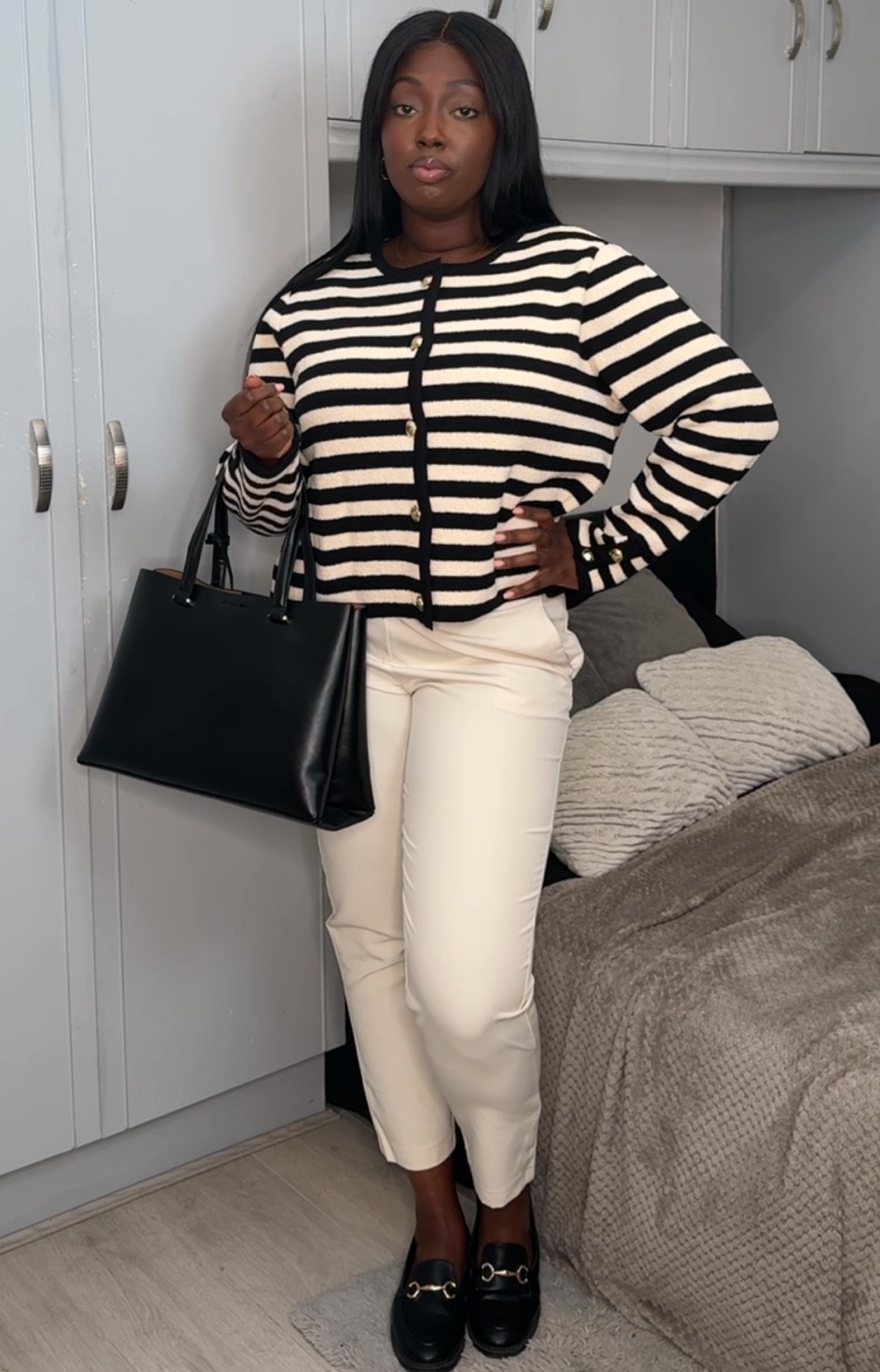 Cute workwear outfit, this cardigan can be styled so many times😍😍😍 #style #waystowear #workwear #workstyle

#LTKshoecrush #LTKstyletip #LTKworkwear