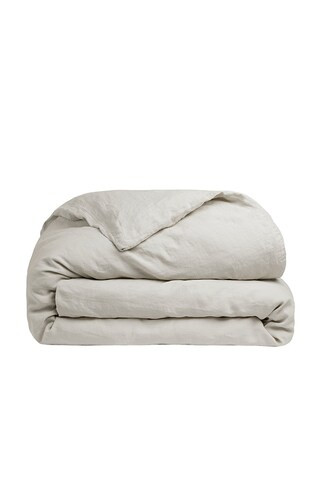 Parachute Linen Duvet Cover in Bone from Revolve.com | Revolve Clothing (Global)