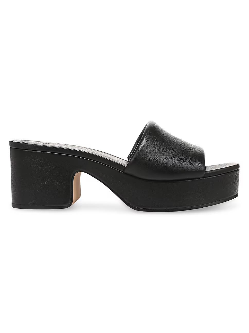 Margo Platform Leather Mules | Saks Fifth Avenue