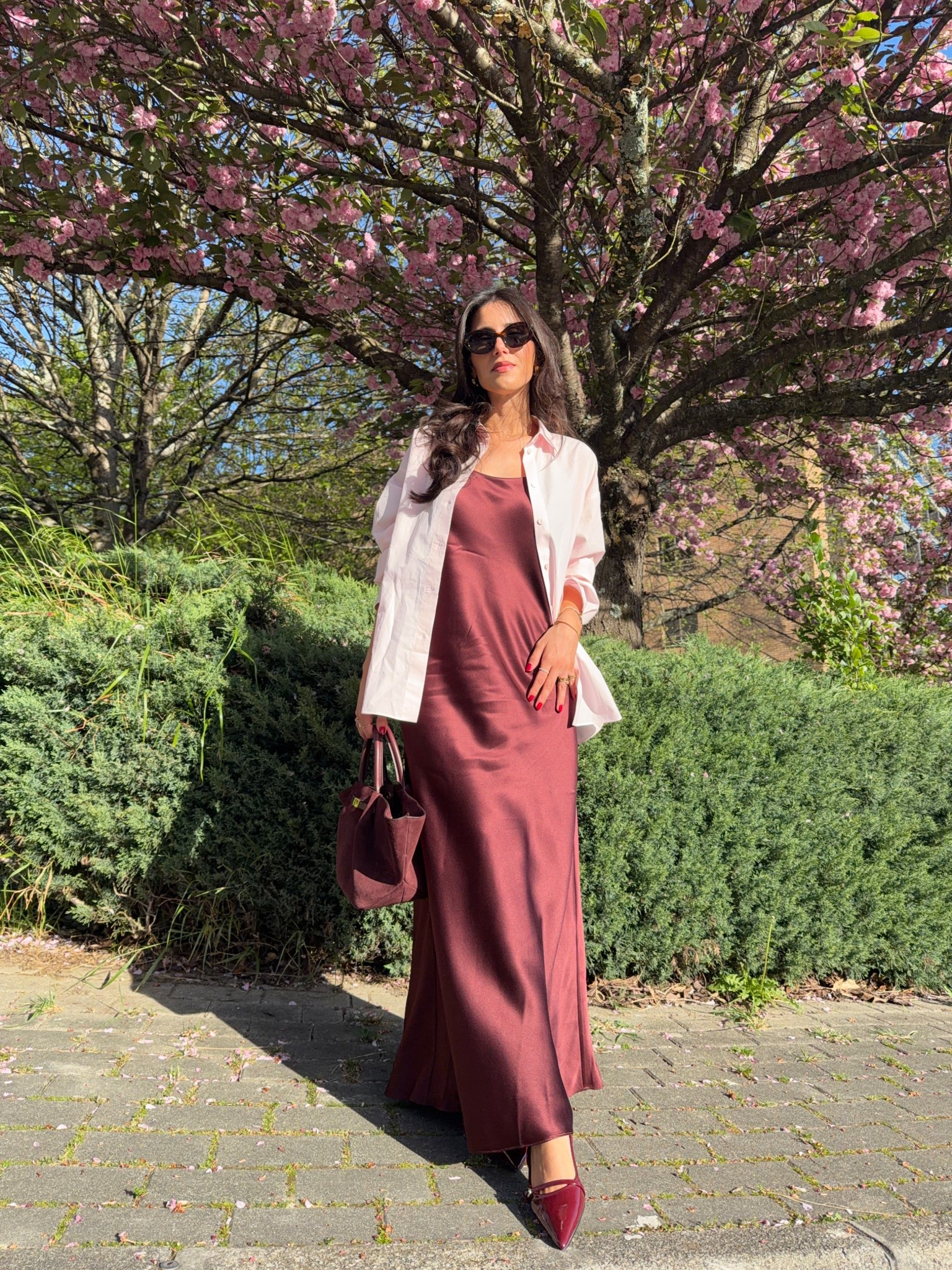 Spring look, silk dress

#LTKSeasonal #LTKootd