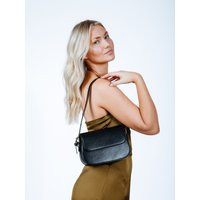 Rounded Bag in Black -2 Straps | Debenhams UK