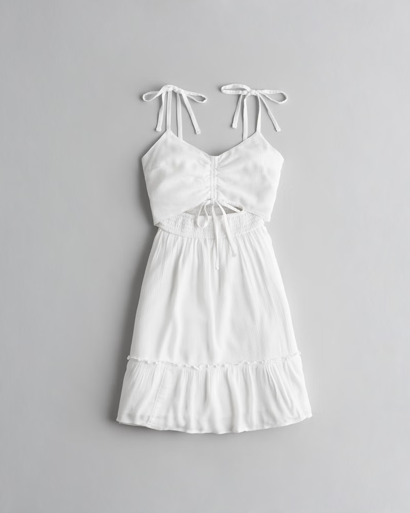 Cutout Mini Dress | Hollister (US)