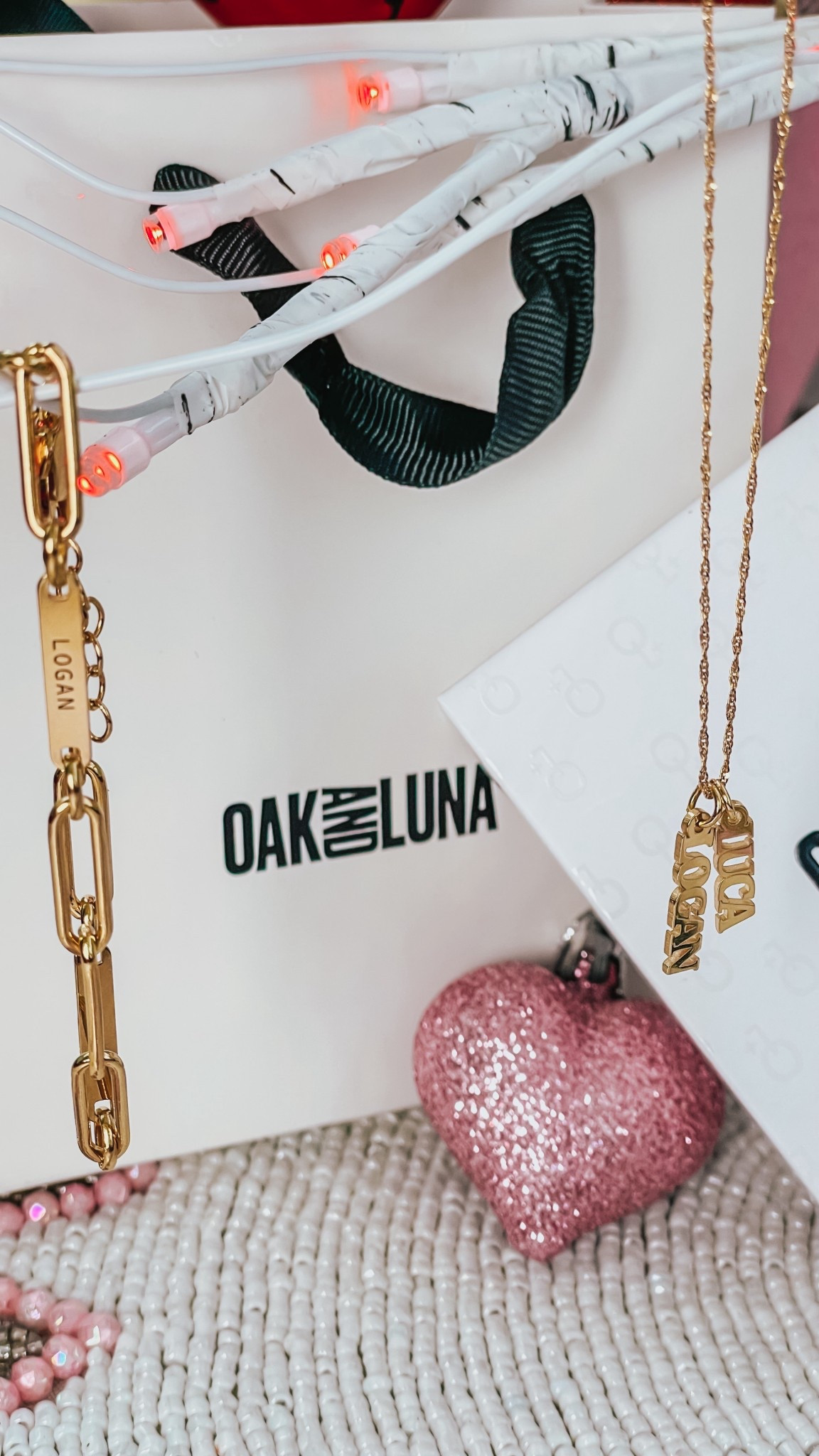 Wearing my heart around my neck 🤍
This personalized name necklace and bracelet from Oak & Luna feature my sons’ names—such a meaningful custom jewelry gift for moms. Timeless, high quality, and perfect for everyday wear or a special occasion. Use my code LTKKristen at check out for discount ! #valentinesday #valentinesjewlre #foryou #giftforher #valentinesgift #grandmagift #grammygift #giftfromkids #nonigift 

#OakAndLuna #PersonalizedNecklace #NameNecklace #CustomJewelry #MomJewelry #GiftForMoms #MotherhoodStyle #LTKFinds #LTKJewelry

#LTKValentine #LTKmomlife #LTKBaby