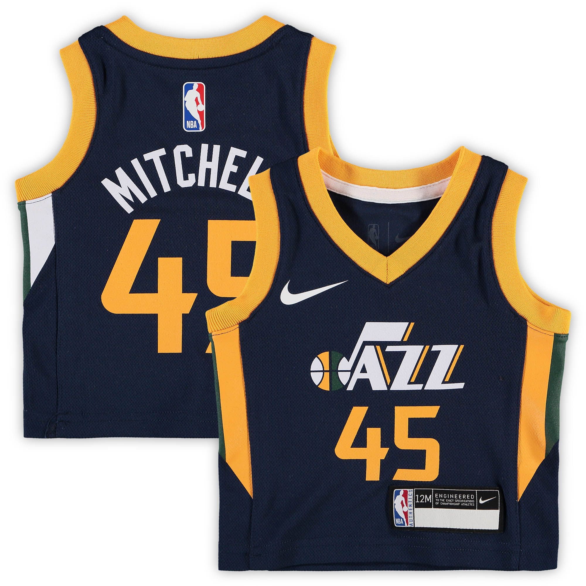 Infant Utah Jazz Donovan Mitchell Nike Navy 2020/21 Jersey - Icon Edition | NBA Shop