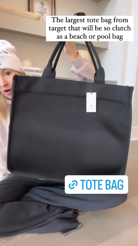 Loving this Target tote bag! 

#ltkvideo 

Lee Anne Benjamin 🤍

#LTKunder50 #LTKitbag #LTKstyletip
