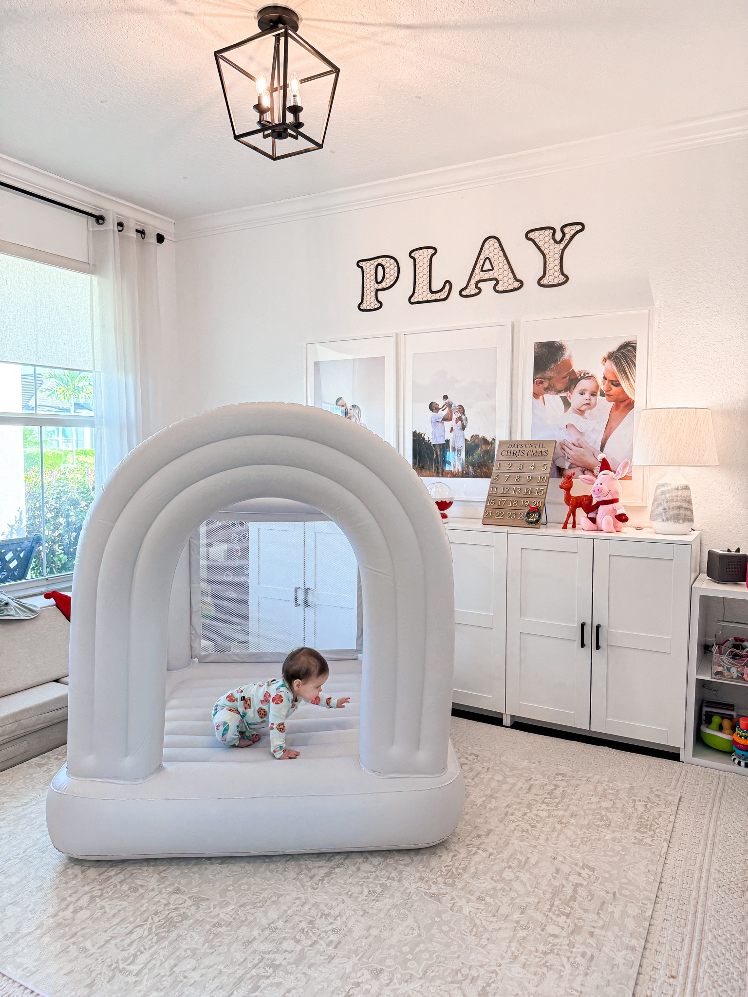 The perfect indoor blowup bounce house, you blow it up and unplug it! All three of my kids love this! 

-cabinets and frames are from ikea (cannot link them). 
-Cabinets Brimnes (bought 3 $99 each) then bought black handles from amazon (linked below)
- frames I have out (out of stock) here is another similar name IKEA Rodalm 24x36

#LTKFamily #LTKGiftGuide #LTKKids