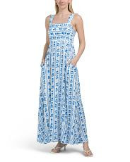 Sleeveless Floral Maxi Dress | TJ Maxx