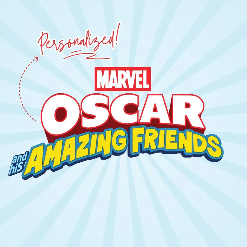 Personalized Spidey and His Amazing Friends Logo, Digital File, PNG File, Kids Birthday Party, Bi... | Etsy (Global)