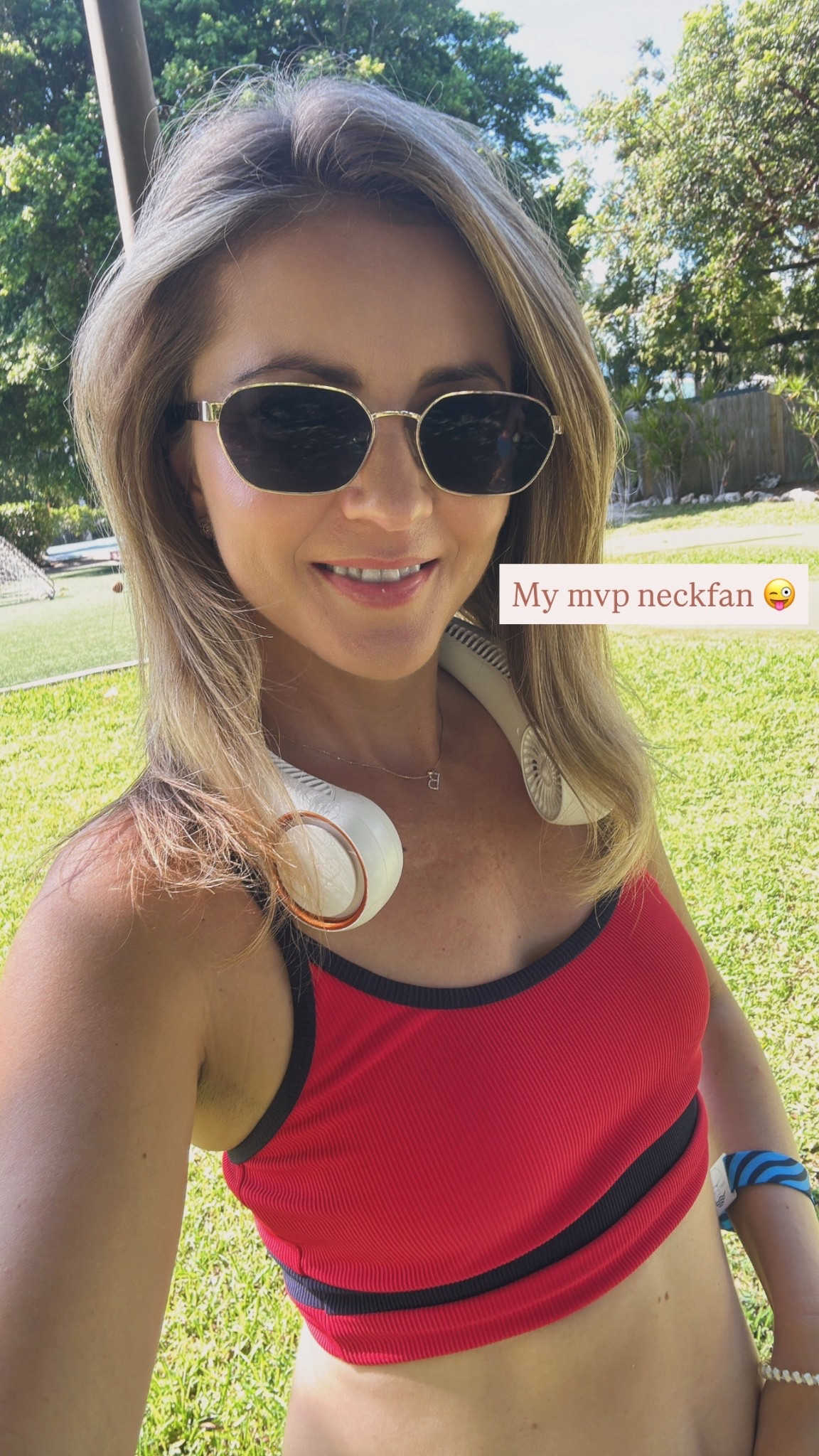 My mvp neckfan that comes everywhere with me.


#LTKStyleTip #LTKSwim #LTKActive