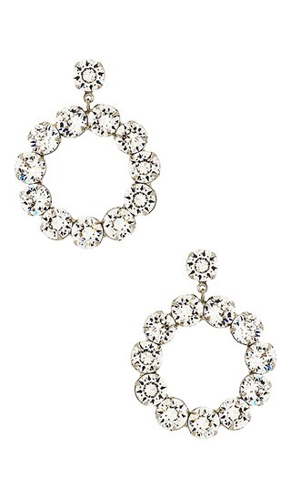 Jennifer Behr Maddox Earring in Metallic Silver. | Revolve Clothing (Global)