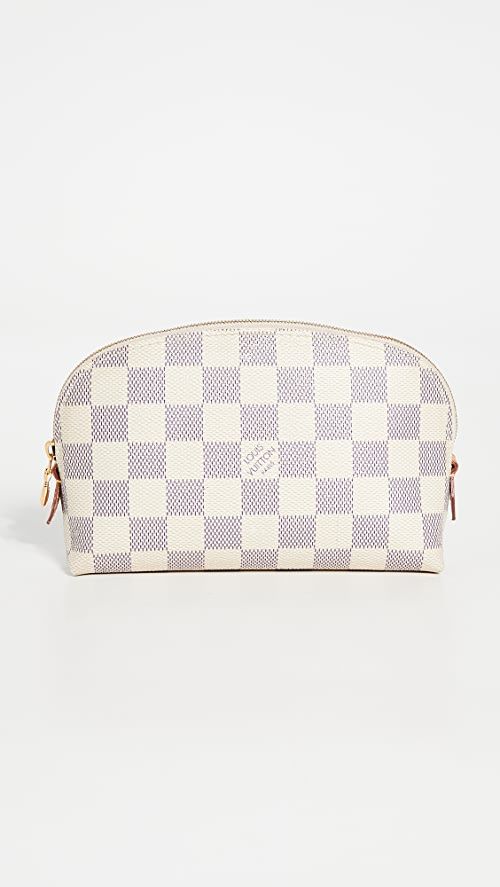 Shopbop Archive Louis Vuitton Cosmetic Pouch, Damier Azu | SHOPBOP | Shopbop