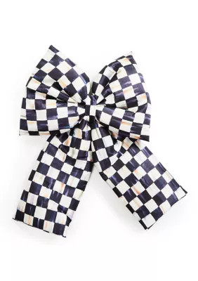 MacKenzie-Childs Courtly CheckÂ® Bow, Large | Belk