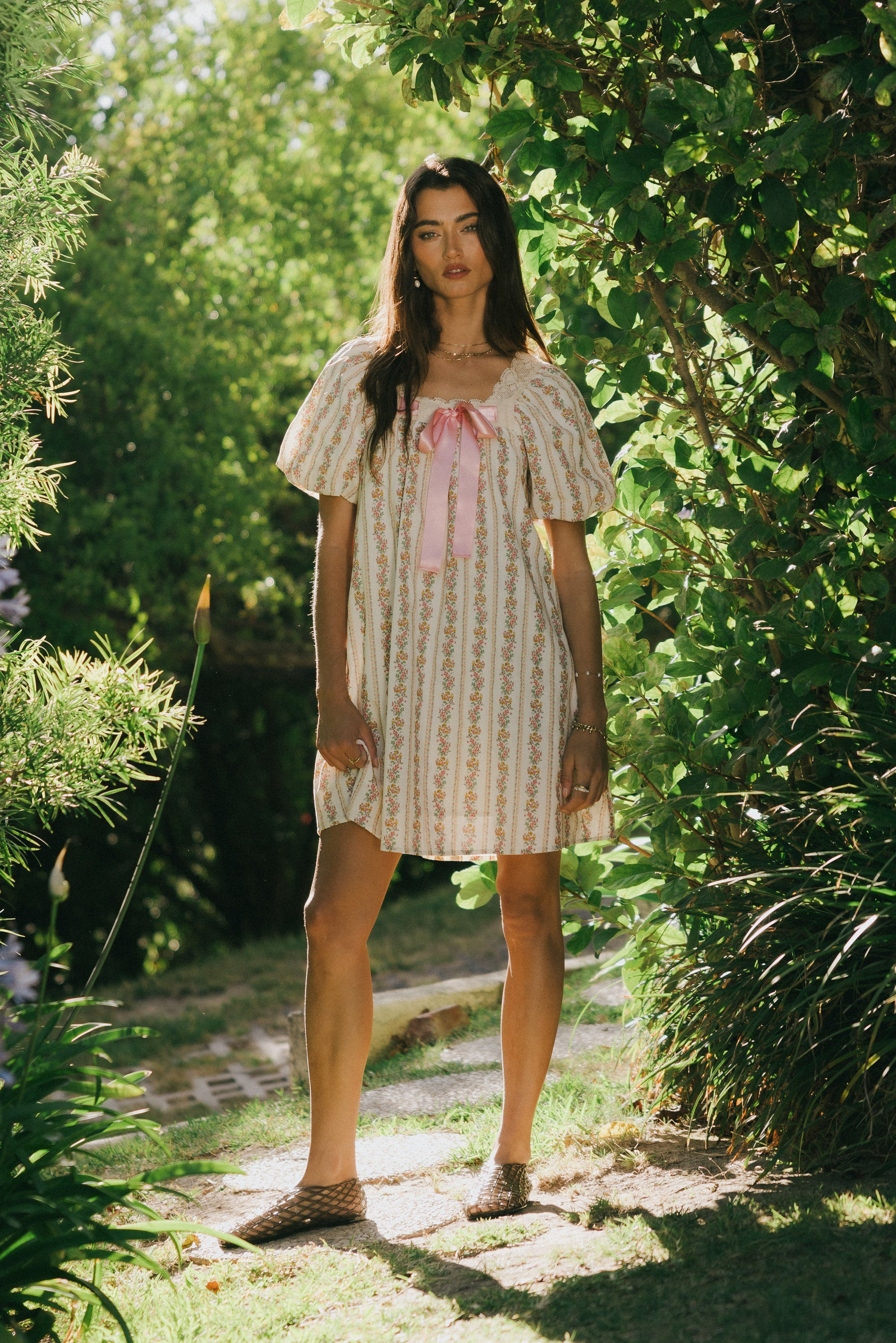 Greta Floral Baby Doll Dress | Böhme US