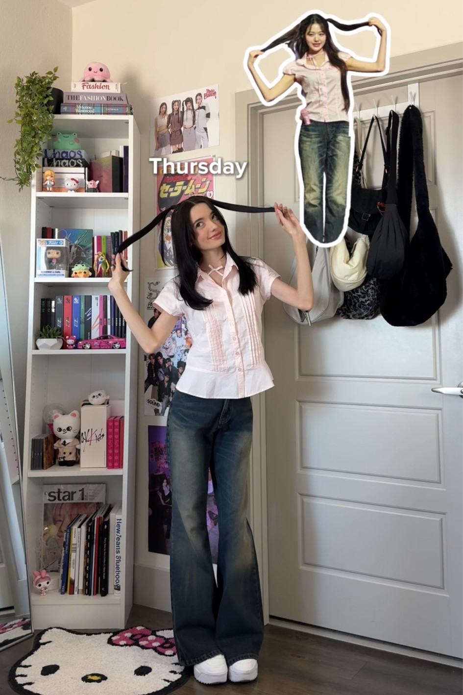 WONYOUNG OUTFITS: Thursday 
(Original top is from motel rocks - linked similar)

#LTKFindsUnder50 #LTKStyleTip #LTKFindsUnder100