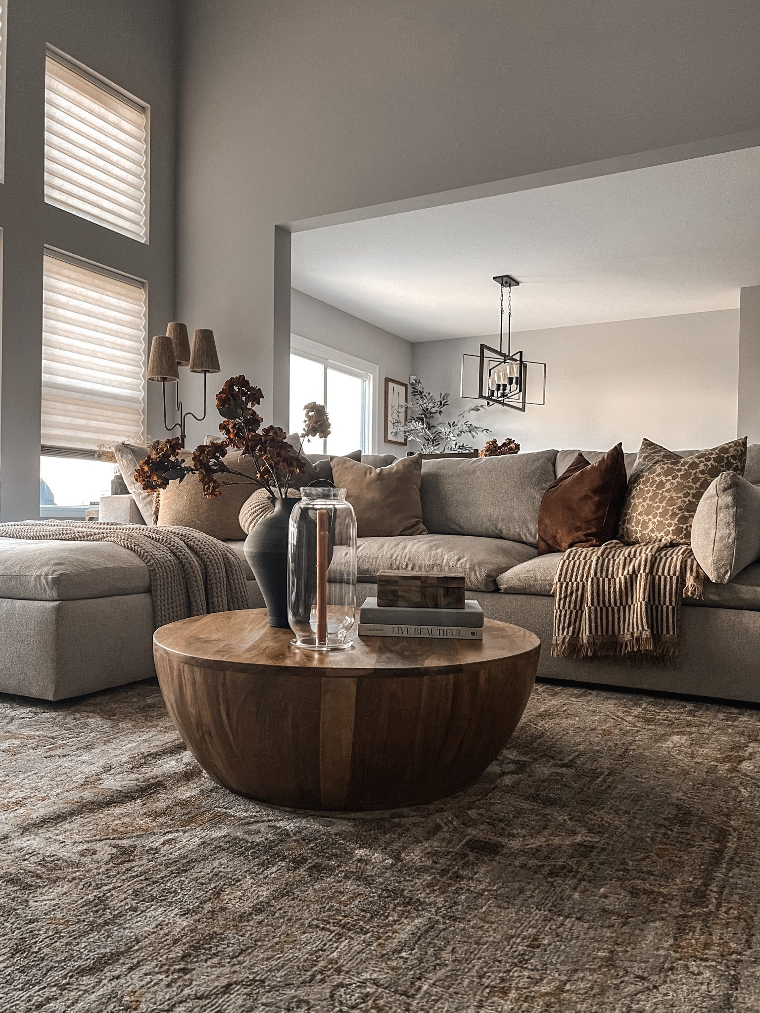 Living Room | Fall Decor | Fall Styling | Loloi Area Rug | Coffee Table Styling | Sofa Sectional | Vase Styling

#LTKStyleTip #LTKSeasonal #LTKHome