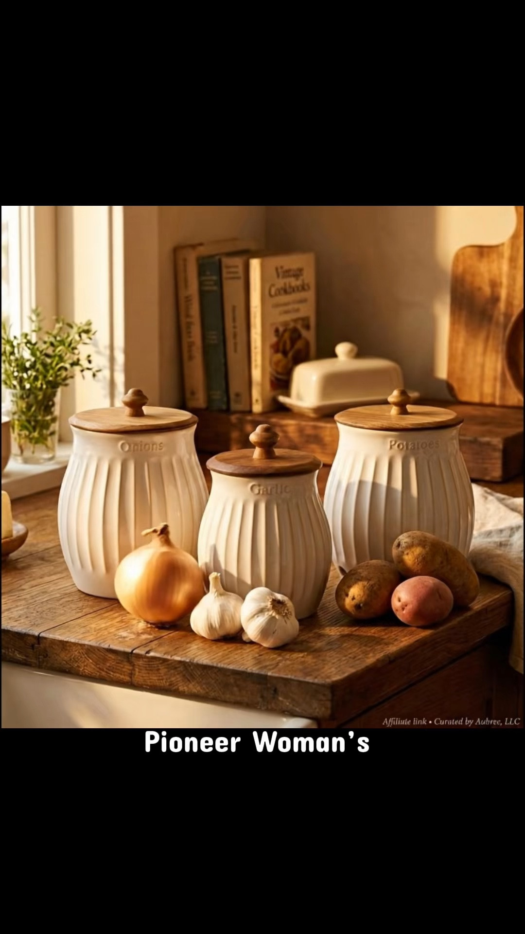 🥔🧄🧅 Kitchen storage just got a whole lot prettier! The Pioneer Woman Stoneware Keepers for onions, potatoes, and garlic are both functional and farmhouse-chic. Perfect for keeping your produce fresh while adding a charming touch to your countertop. Grab yours before they’re gone! 🛒✨

#ThePioneerWoman #KitchenFinds #KitchenDecor #FarmhouseStyle #CountertopDecor #WalmartFinds

#LTKHome #LTKSeasonal