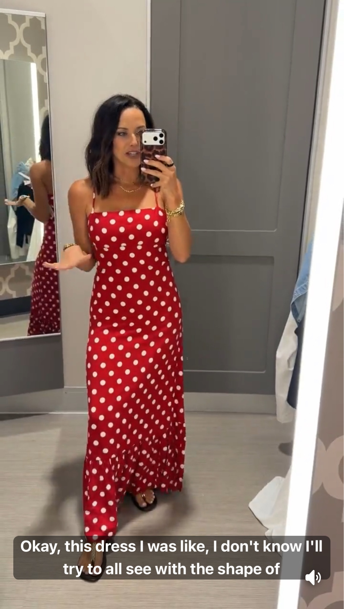 This dress stopped me in my tracks ❤️🤍 The second I tried it on, I knew it was coming home with me. The fit is so flattering, the polka dots are giving major classic summer vibes, and I love that it feels trendy without being something that’ll go out of style next year. This is 100% a dress I’d wear on vacation, for date night, or even a summer wedding.

Size XS
5’3 for reference

#targetstyle #targetfinds #targetfashion #polkadotdress #reddress #summerdress #vacationoutfit #datenightoutfit #summerstyle #affordablefashion #classicstyle #femininefashion #targetrun #ltkstyle #ltkfashion #summerfashion #outfitinspo #vacationstyle