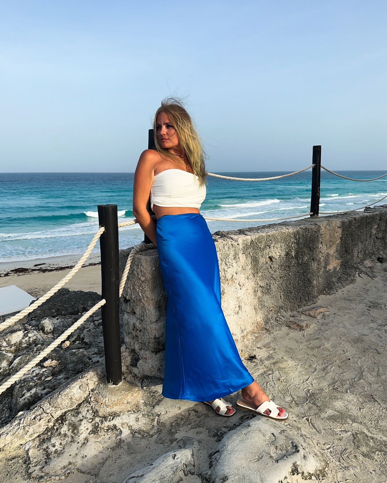 I am obsessed with these blue setting maxi skirt 😍 it was just perfect for my Mexico trip. 

Vacation outfit maxi secured. Satan secured blue skirt.

#LTKStyleTip #LTKSeasonal #LTKParties
