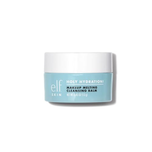 e.l.f. SKIN Mini Holy Hydration! Makeup Melting Cleansing Balm, Face Cleanser & Makeup Remover, Infused with Hyaluronic Acid to Hydrate Skin, 0.45 Oz | Amazon (US)